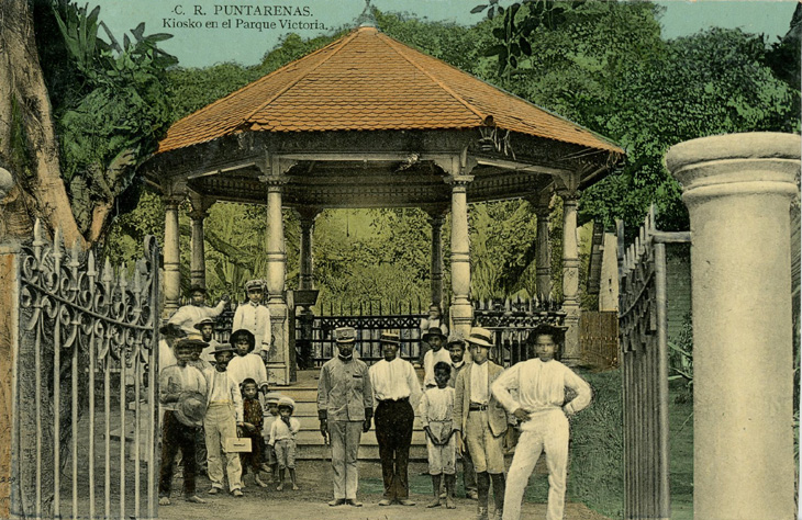 Le Parque Central de Puntarenas - annes 1910.