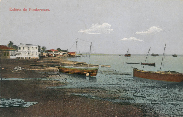 Puntarenas ct estuaire au Nord - Annes 1910.