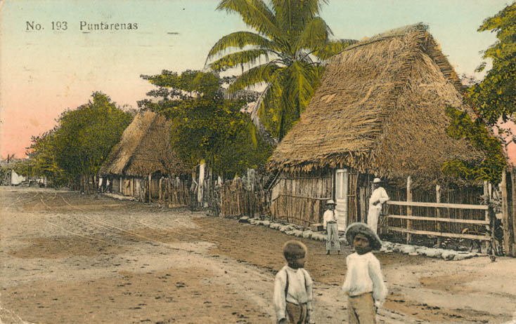 Puntarenas, scnes de rue - 1912.
