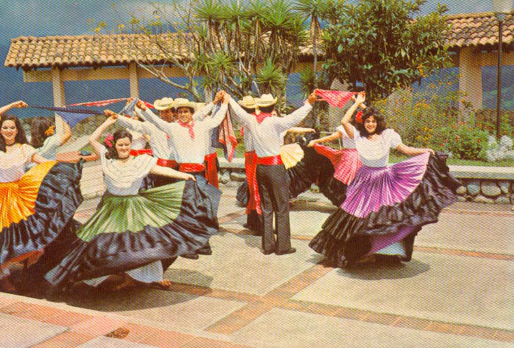 Ballets folkloriques du groupe  Nayuribes  - Annes 1960.